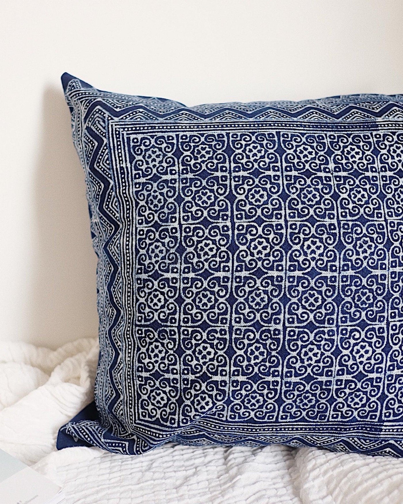 Hmong Hill Tribe Pillow Cover No.2 | Olive & Iris