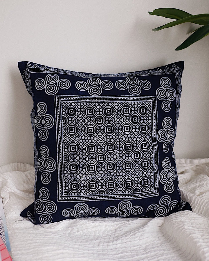 Hmong Hill Tribe Pillow Cover No.4 | Olive & Iris