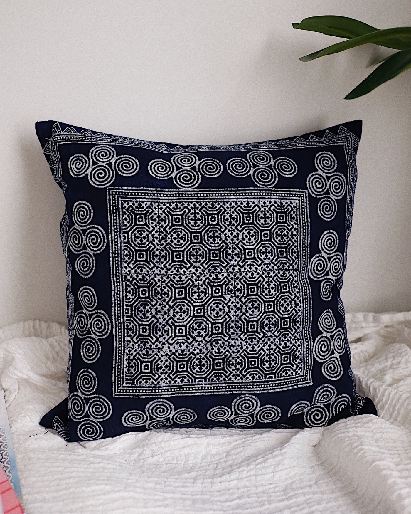 Hmong Hill Tribe Pillow Cover No.4 | Olive & Iris