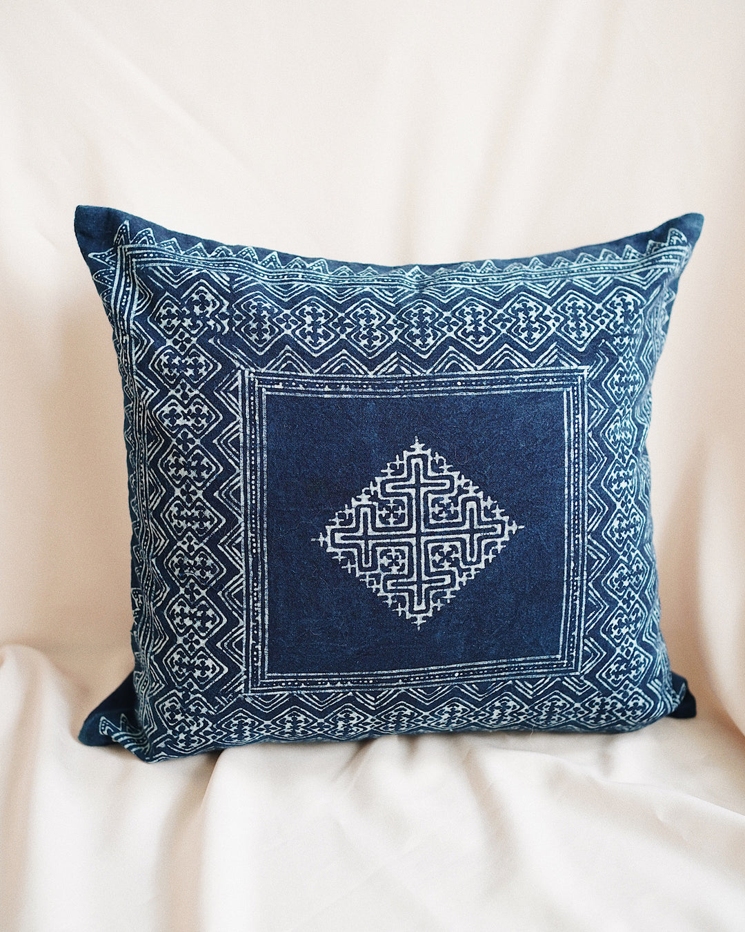 Hmong Hill Tribe Pillow Cover No.7 | Olive & Iris