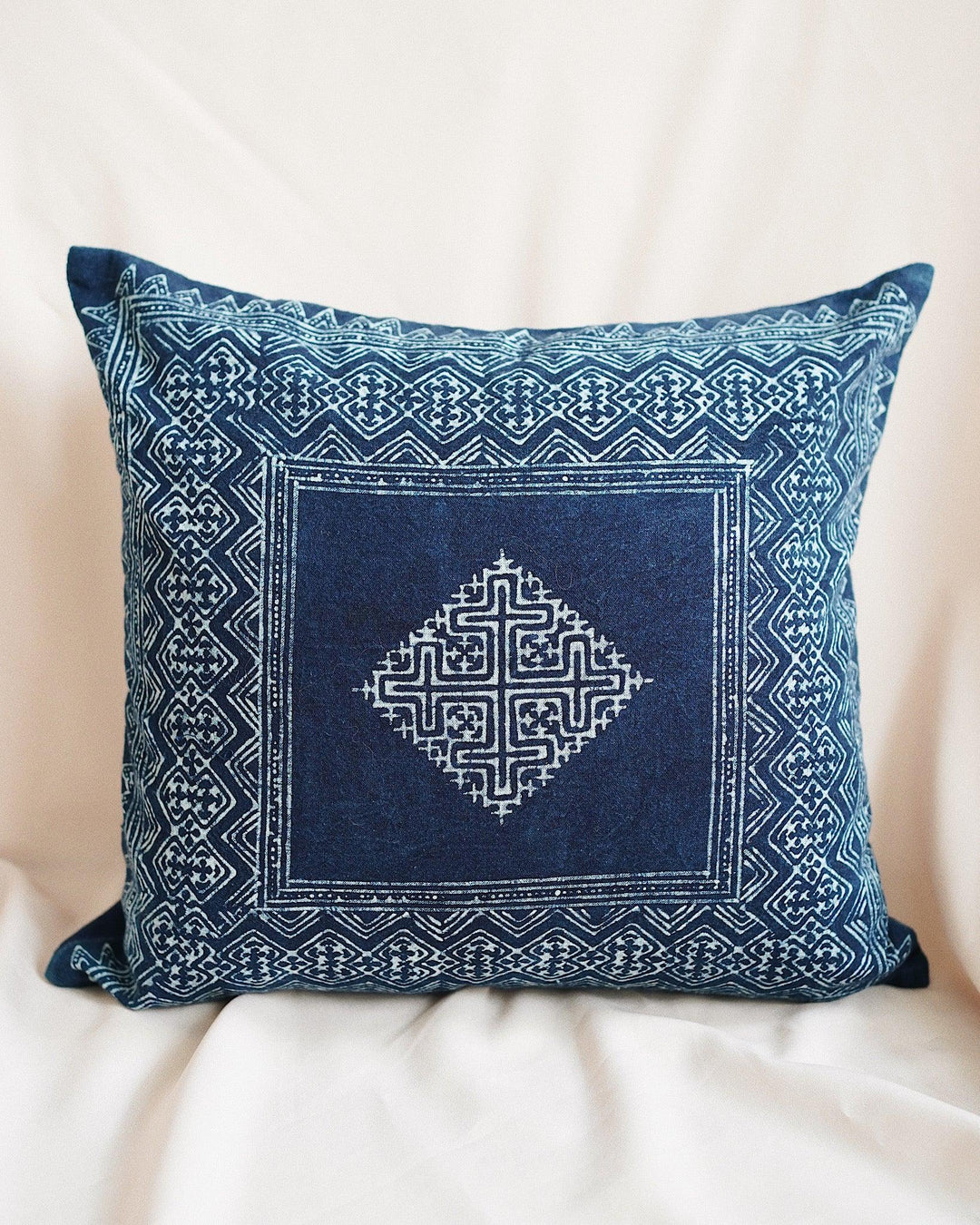 Hmong Hill Tribe Pillow Cover No.7 | Olive & Iris