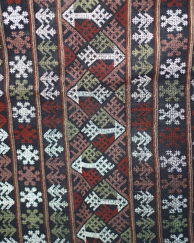 Lapa Vintage Hand Embroidered Tapestry | Olive & Iris