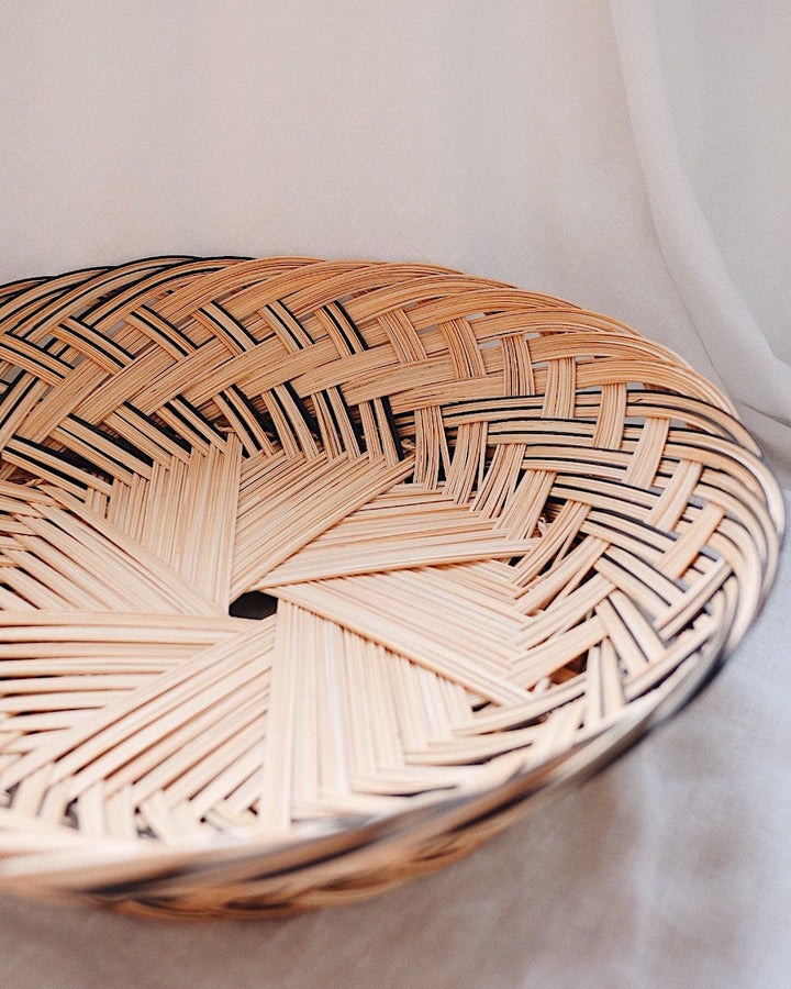 Madder Handwoven Nipa Palm Basket | Olive & Iris 