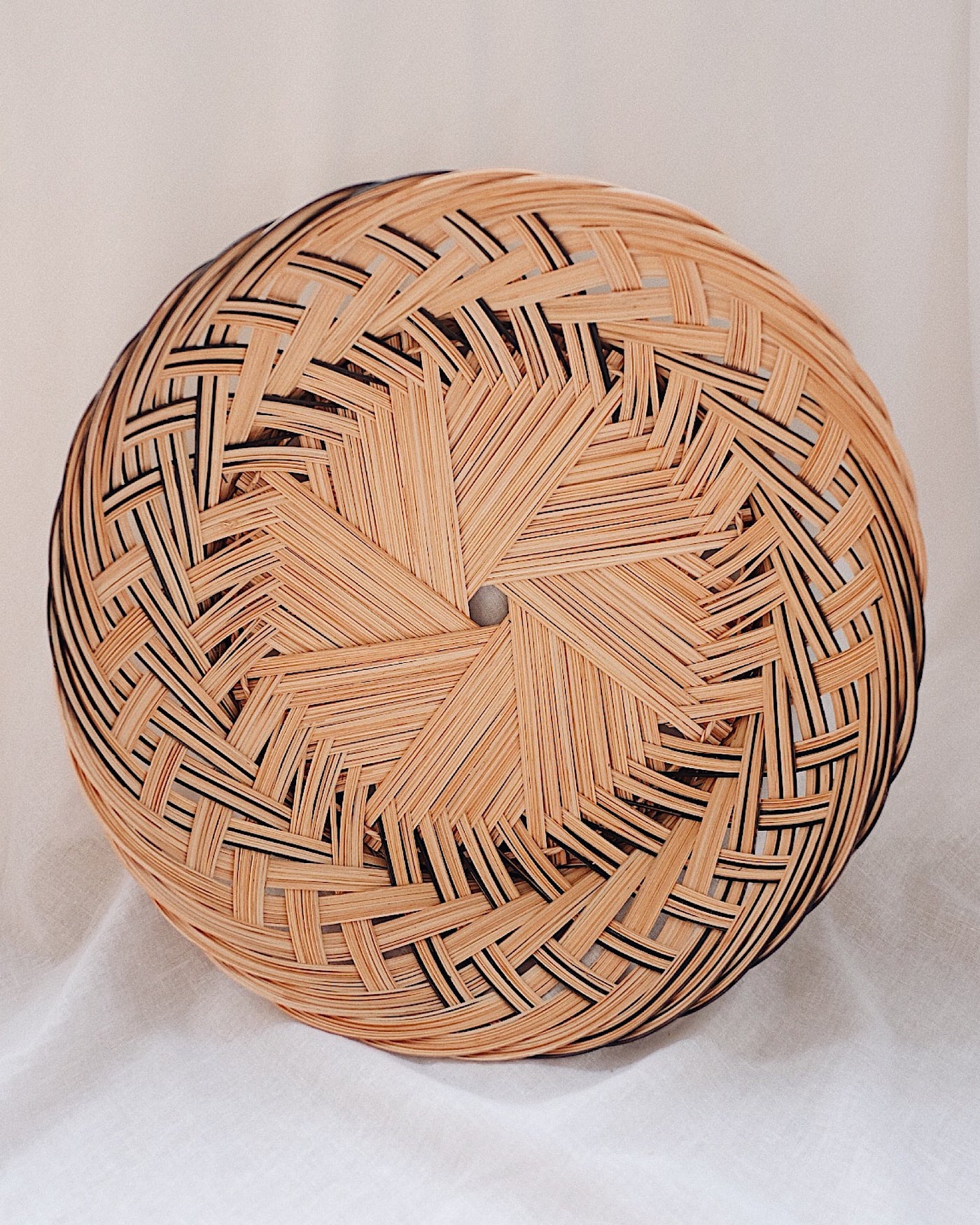 Madder Handwoven Nipa Palm Basket | Olive & Iris 