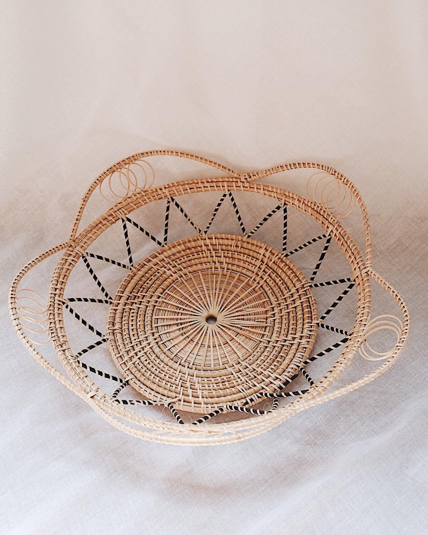 Margarita Rattan Woven Basket | Olive & Iris