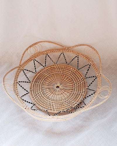 Margarita Rattan Woven Basket | Olive & Iris