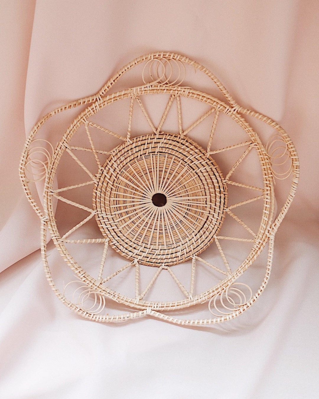 Margarita Medium Rattan Woven Basket oliveandiris