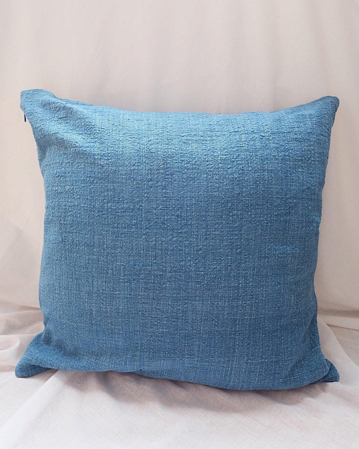 Double Sided Mars Indigo Handwoven Pillow Cover | Olive & Iris