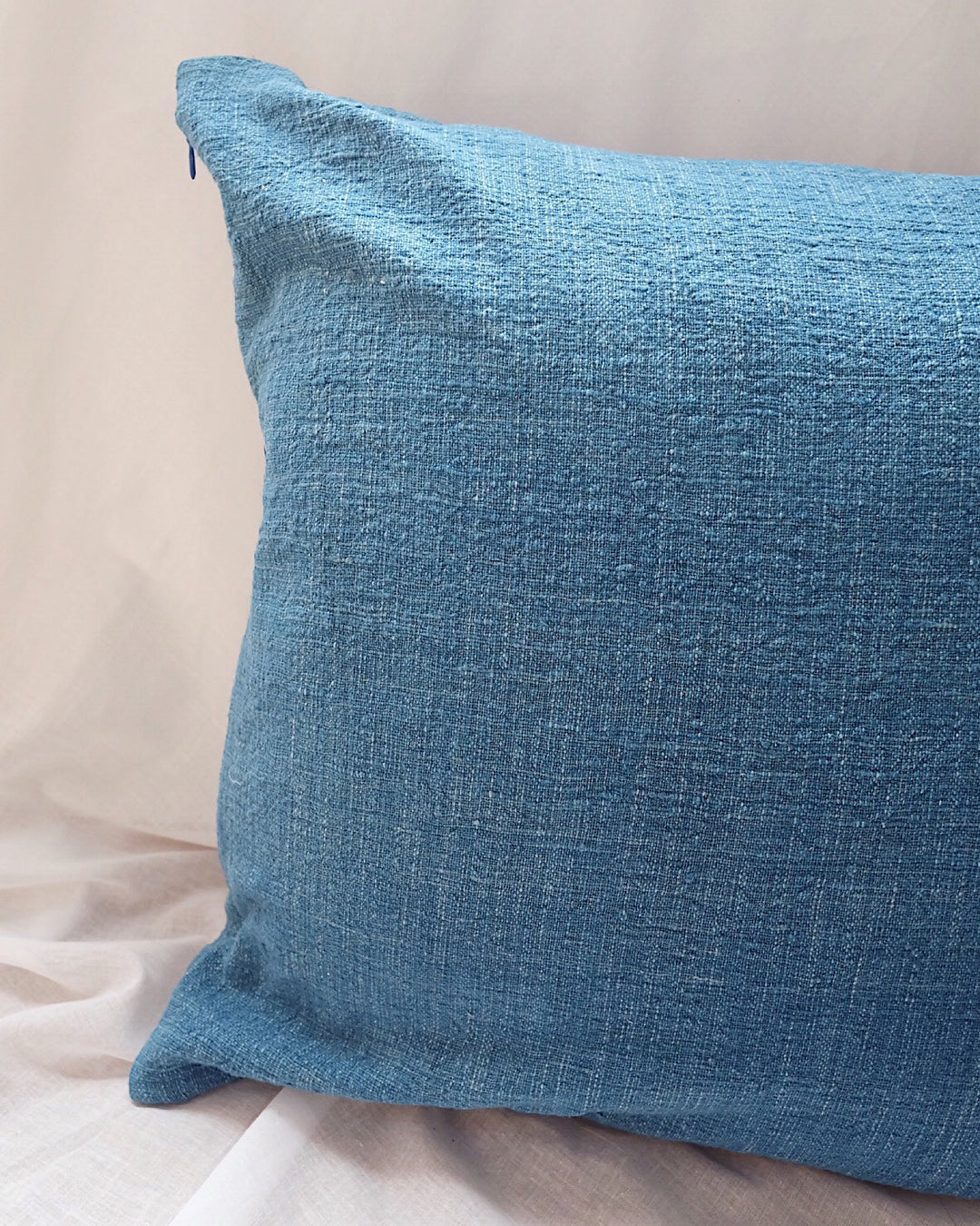 Double Sided Mars Indigo Handwoven Pillow Cover | Olive & Iris