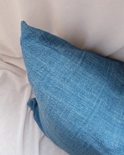 Double Sided Mars Indigo Handwoven Pillow Cover | Olive & Iris