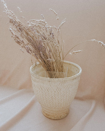 Moon Bamboo Storage Basket | Olive & Iris