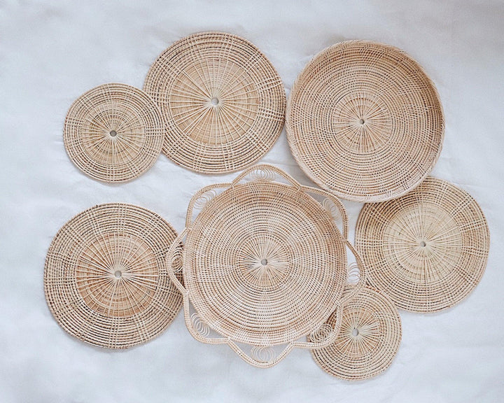 No.28 Basket Wall Hanging Set of 7 | Olive & Iris 