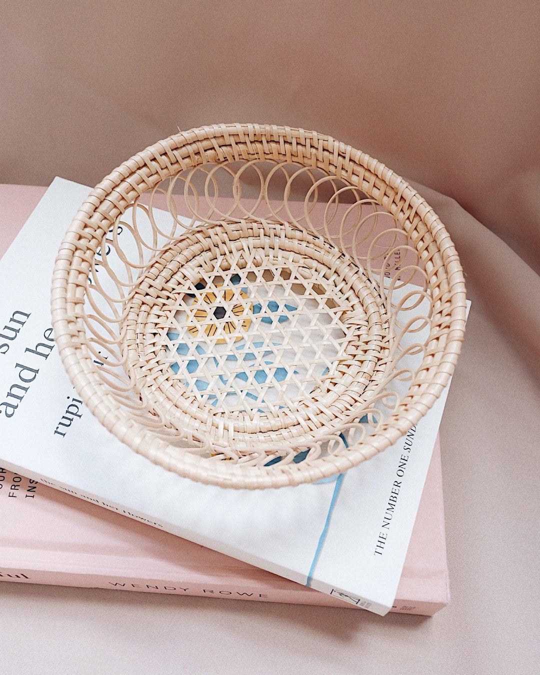 Petite Berry Rattan Woven Plate | Olive & Iris 