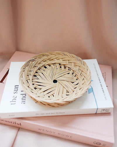 Petite Lily Handwoven Plate | Olive & Iris 