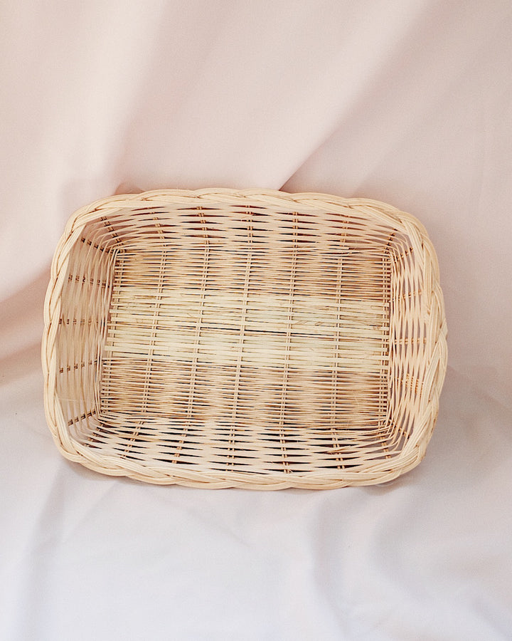 Plai Bamboo Woven Basket | Olive & Iris