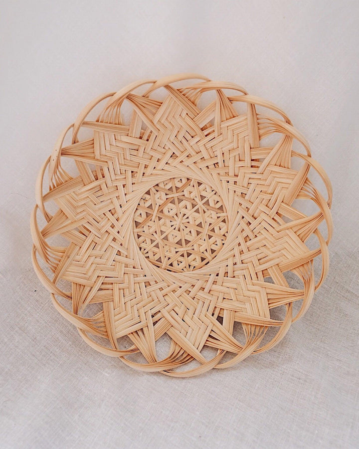 Rada Woven Bamboo Basket | Olive & Iris 