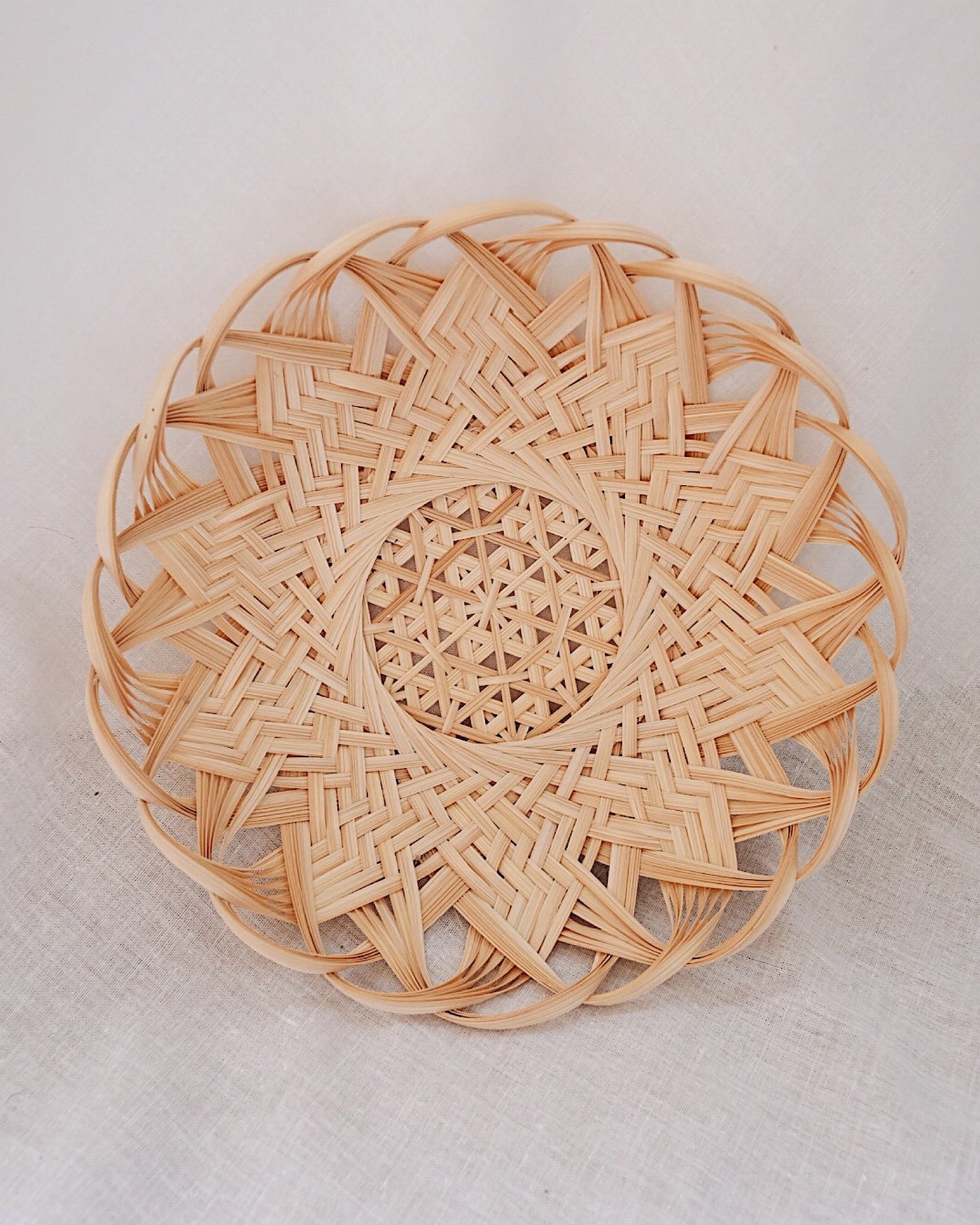 Rada Woven Bamboo Basket | Olive & Iris 