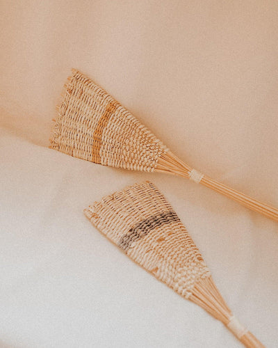 Wicker Decor Fan | Olive & Iris