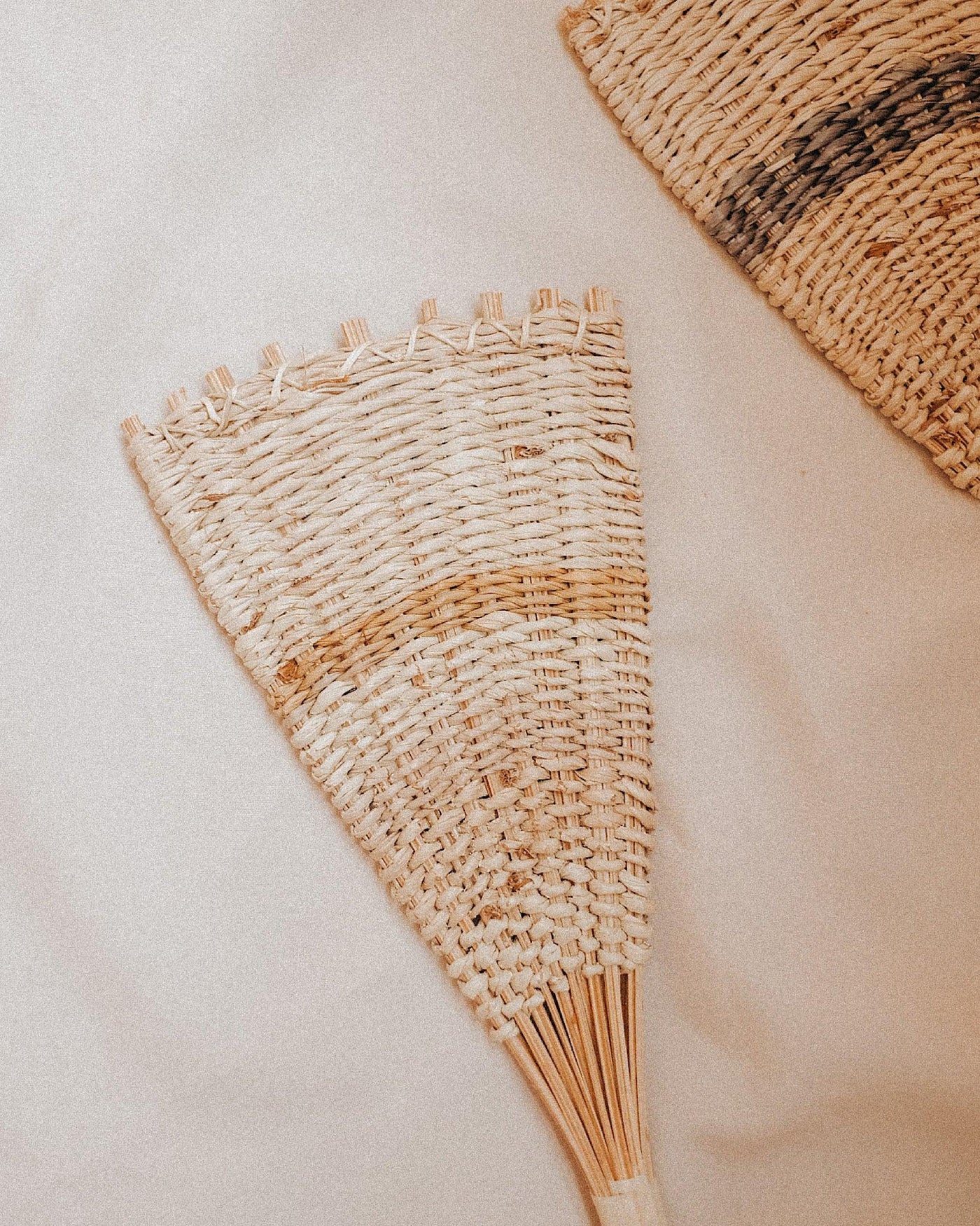 Wicker Decor Fan | Olive & Iris