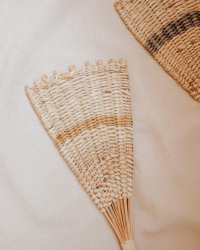 Wicker Decor Fan | Olive & Iris