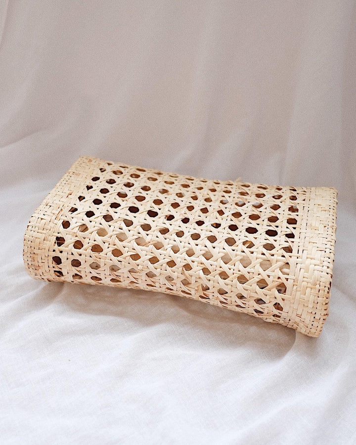 Woven Rattan Cushion | Olive & Iris 