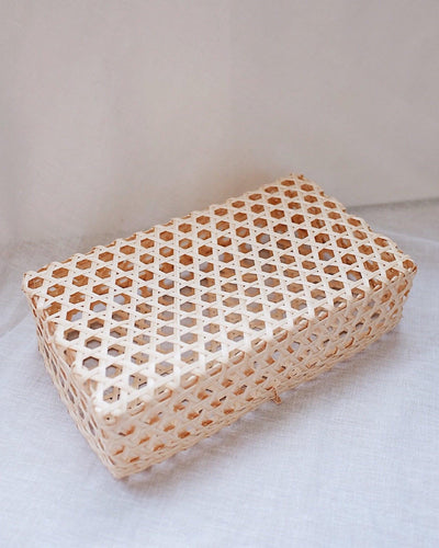 Rosemary Rectangle Bamboo Storage Box | Olive & Iris 