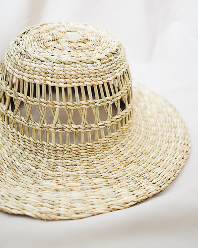 Sedge Handwoven Sombrero | Olive & Iris