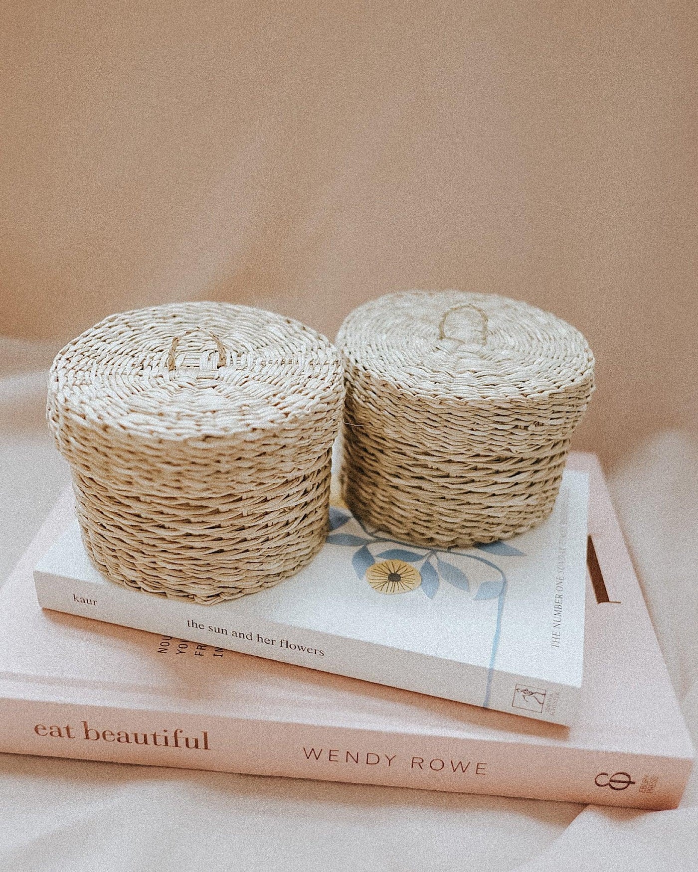 Sedge Storage Box with Lid | Olive & Iris