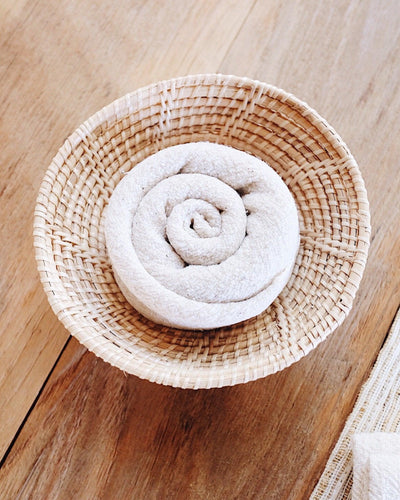 Handwoven Rattan Plate & Bowls Holiday Set - Save $10