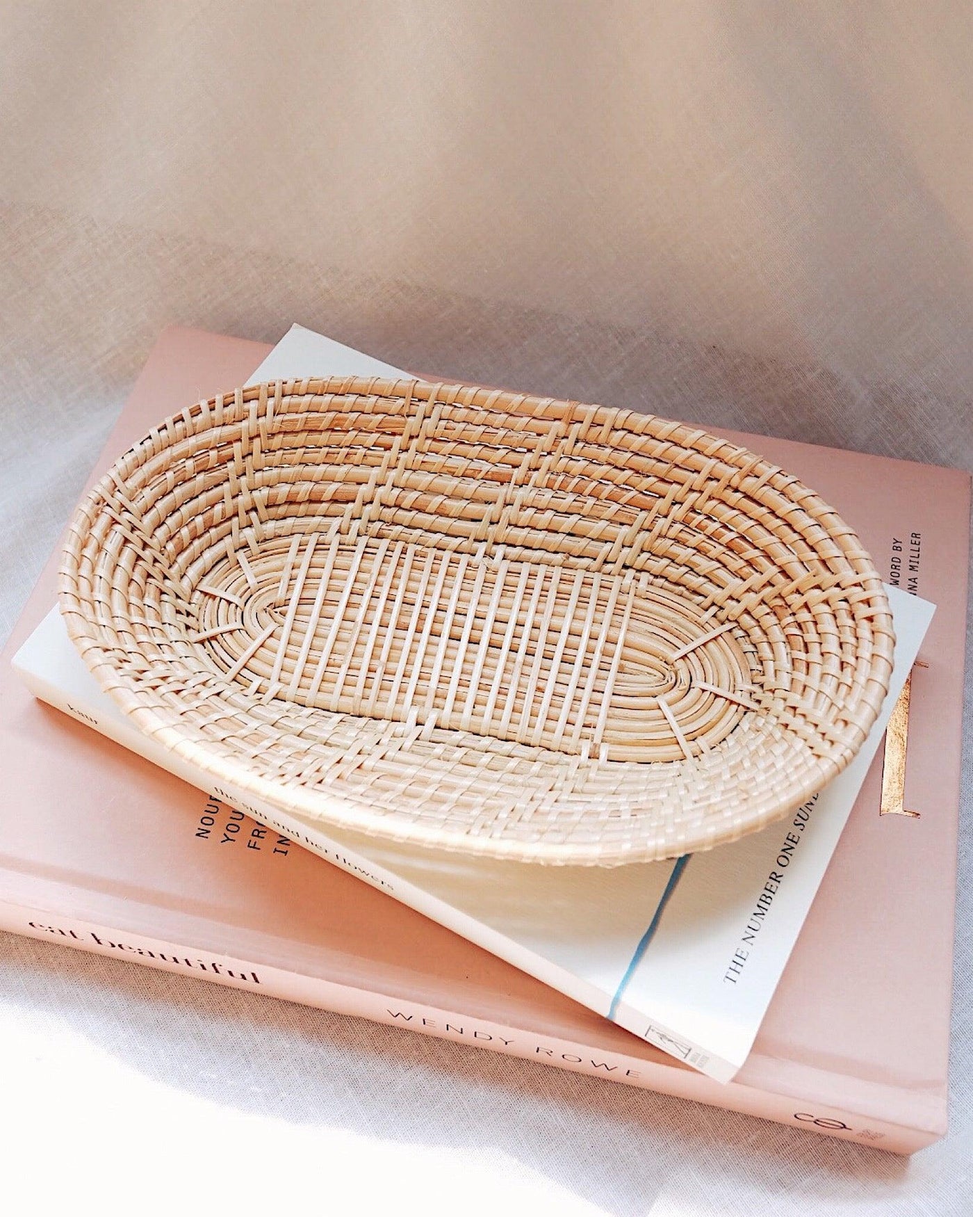 Handwoven Rattan Plates | Olive & Iris