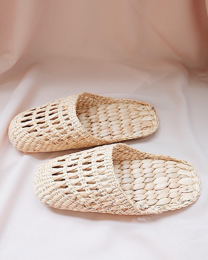 Straw Slipper | Olive & Iris 