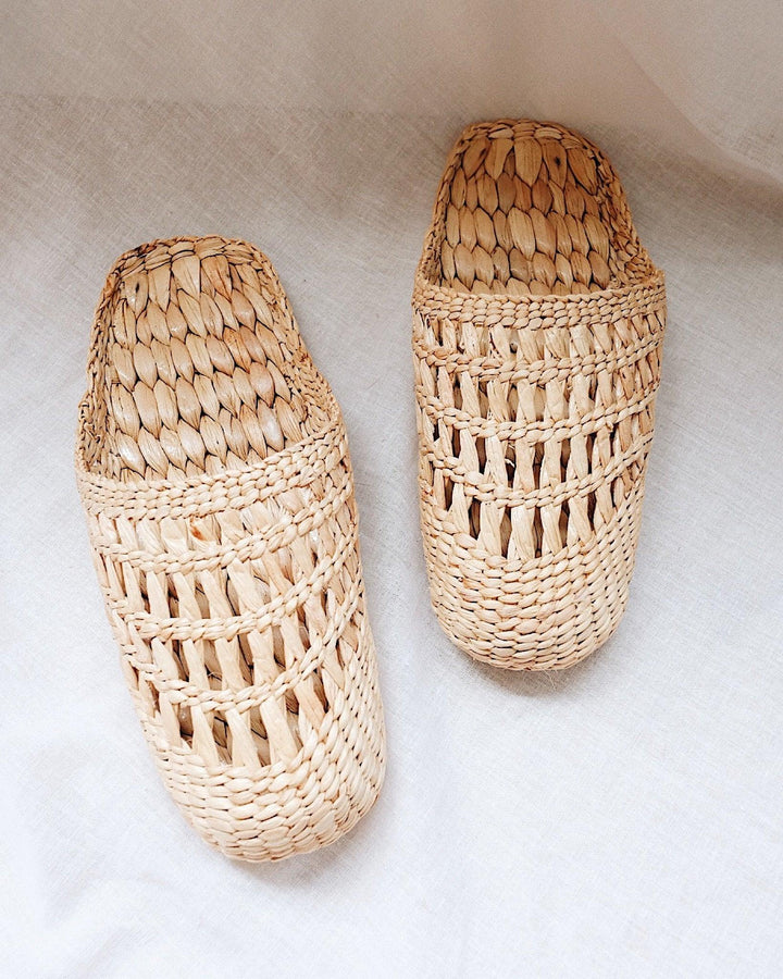Straw Slipper | Olive & Iris 