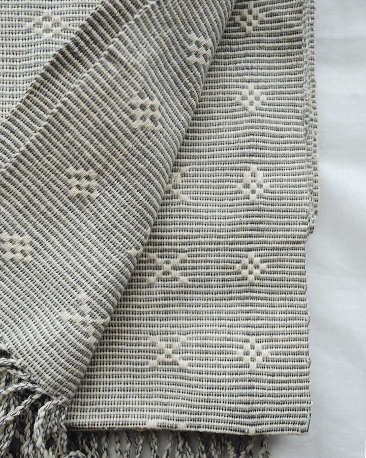 Vintage Hand Woven Table Runner, Throw | Olive & Iris