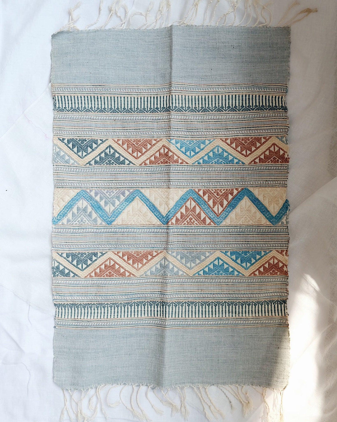 Vari Vintage Handwoven Runner | Olive & Iris