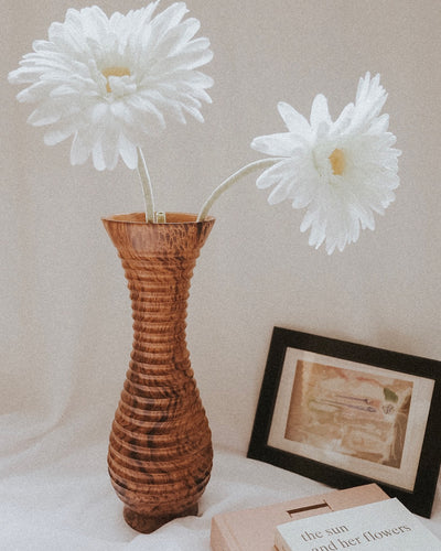 Wooden Vase | Olive & Iris