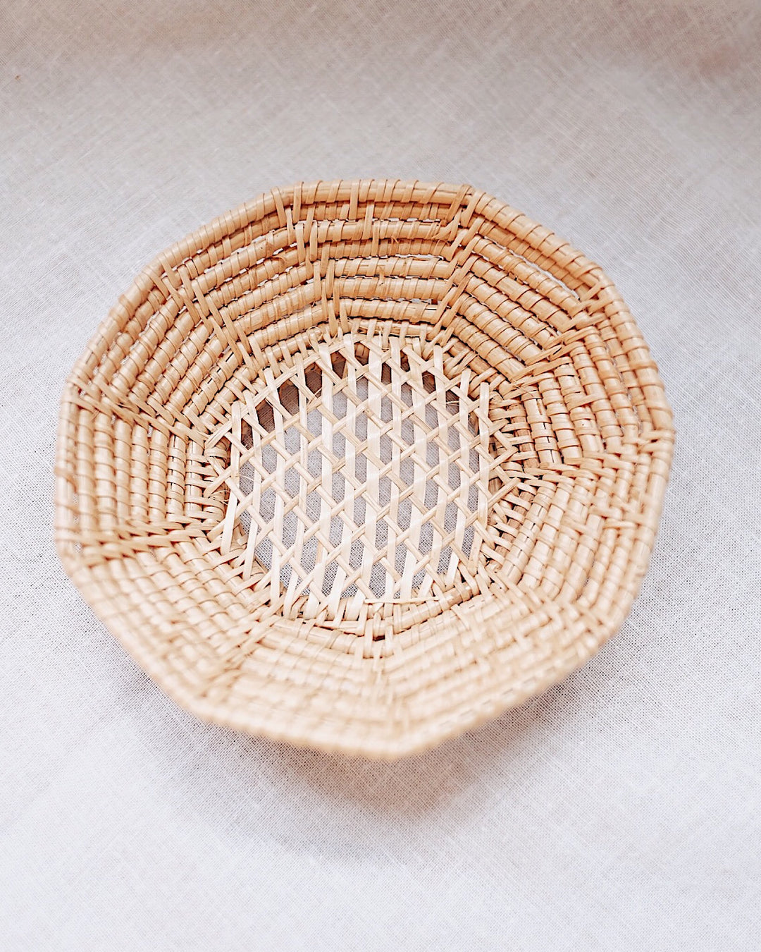 small handwoven rattan tray | Olive & Iris