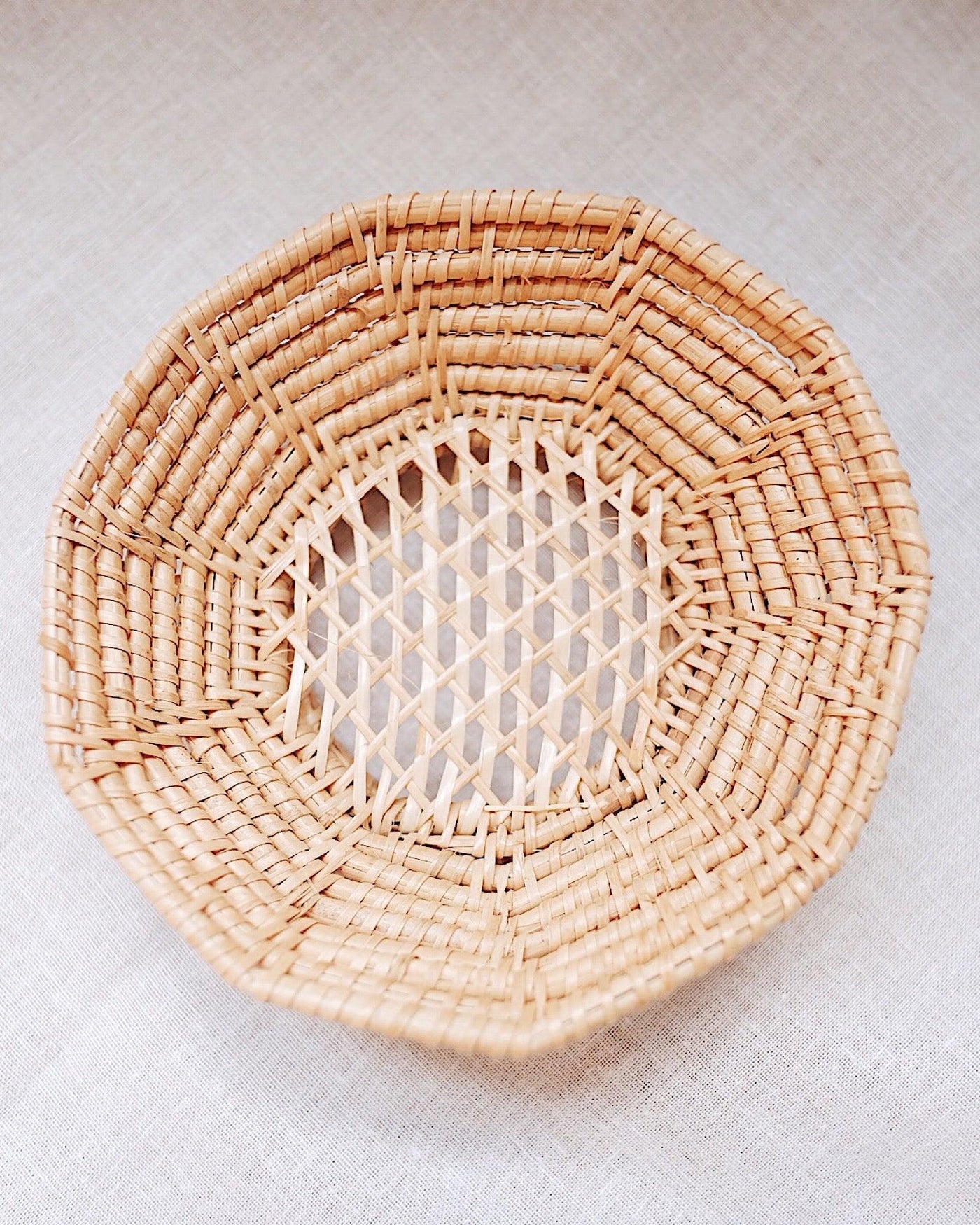 small handwoven rattan tray | Olive & Iris