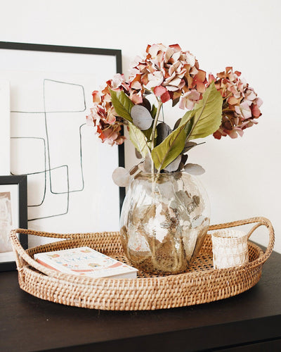 Fern Handwoven Rattan Tray | Olive & Iris