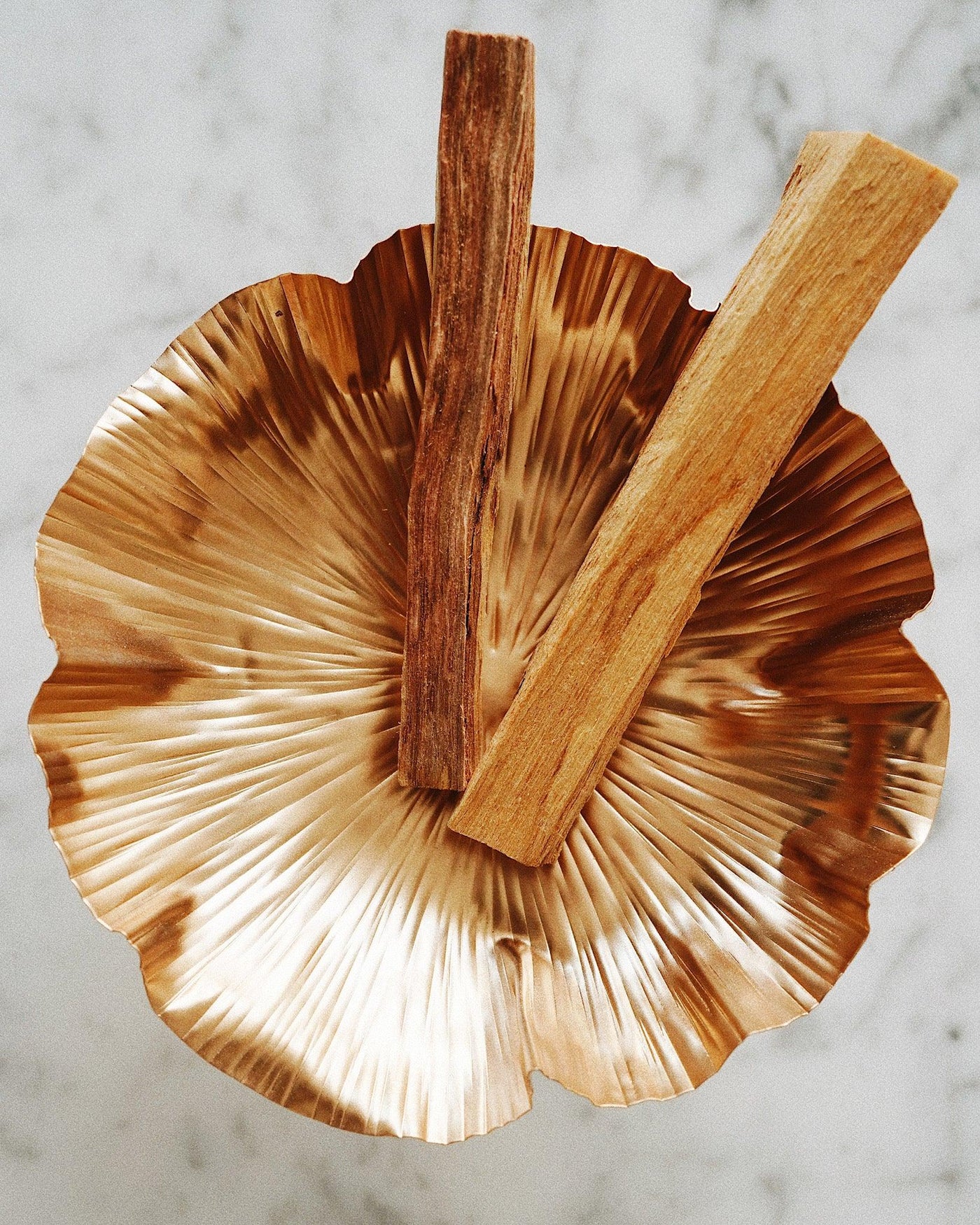 Peony Brass Tray | Olive & Iris
